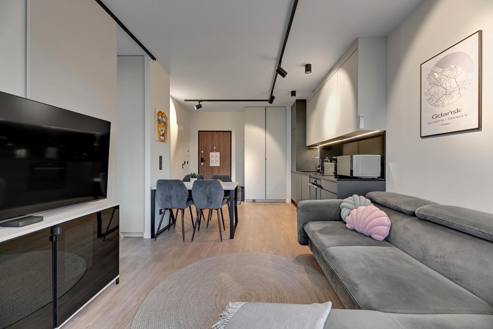 גדנסק Scala City Center Premium Studios By Lion Apartments מראה חיצוני תמונה