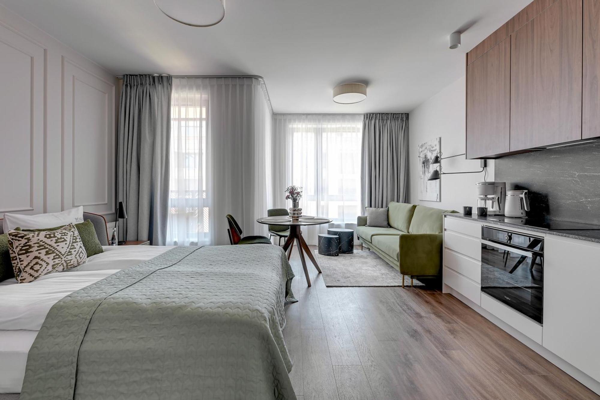 גדנסק Scala City Center Premium Studios By Lion Apartments מראה חיצוני תמונה