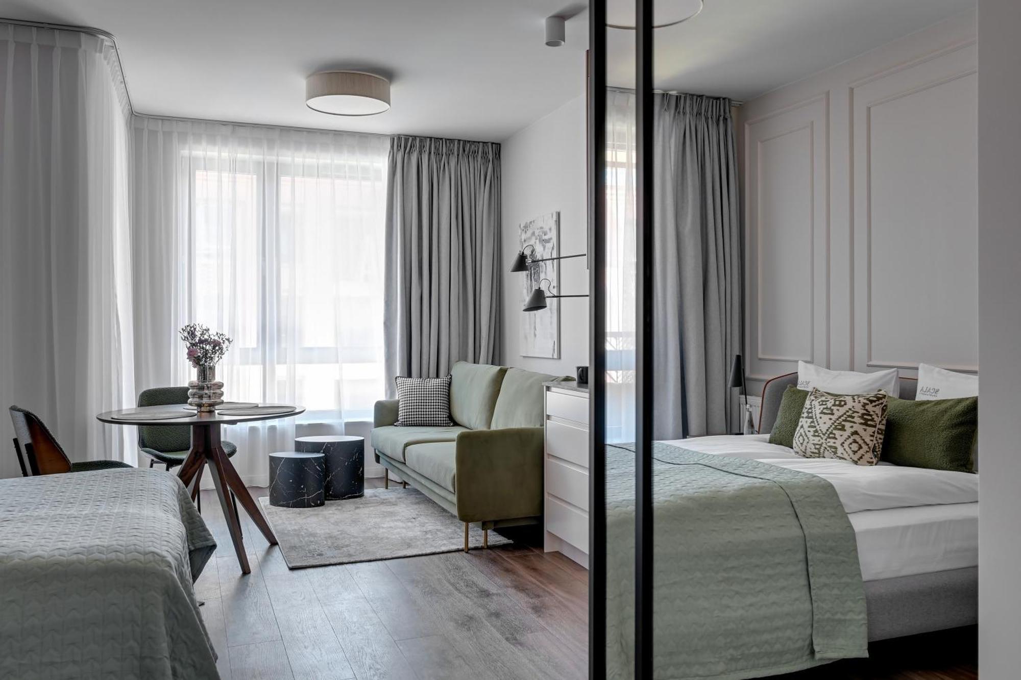 גדנסק Scala City Center Premium Studios By Lion Apartments מראה חיצוני תמונה