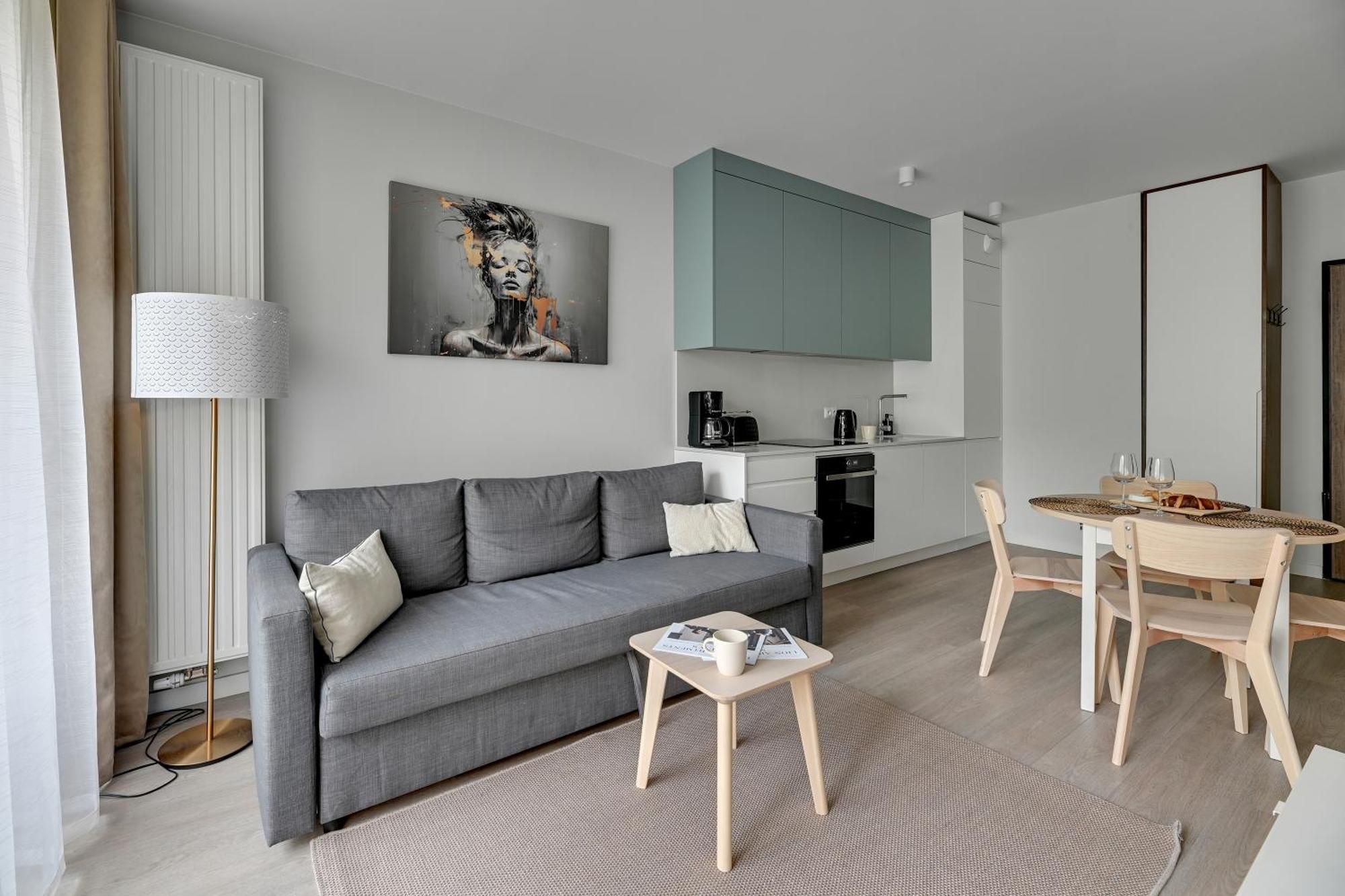 גדנסק Scala City Center Premium Studios By Lion Apartments מראה חיצוני תמונה